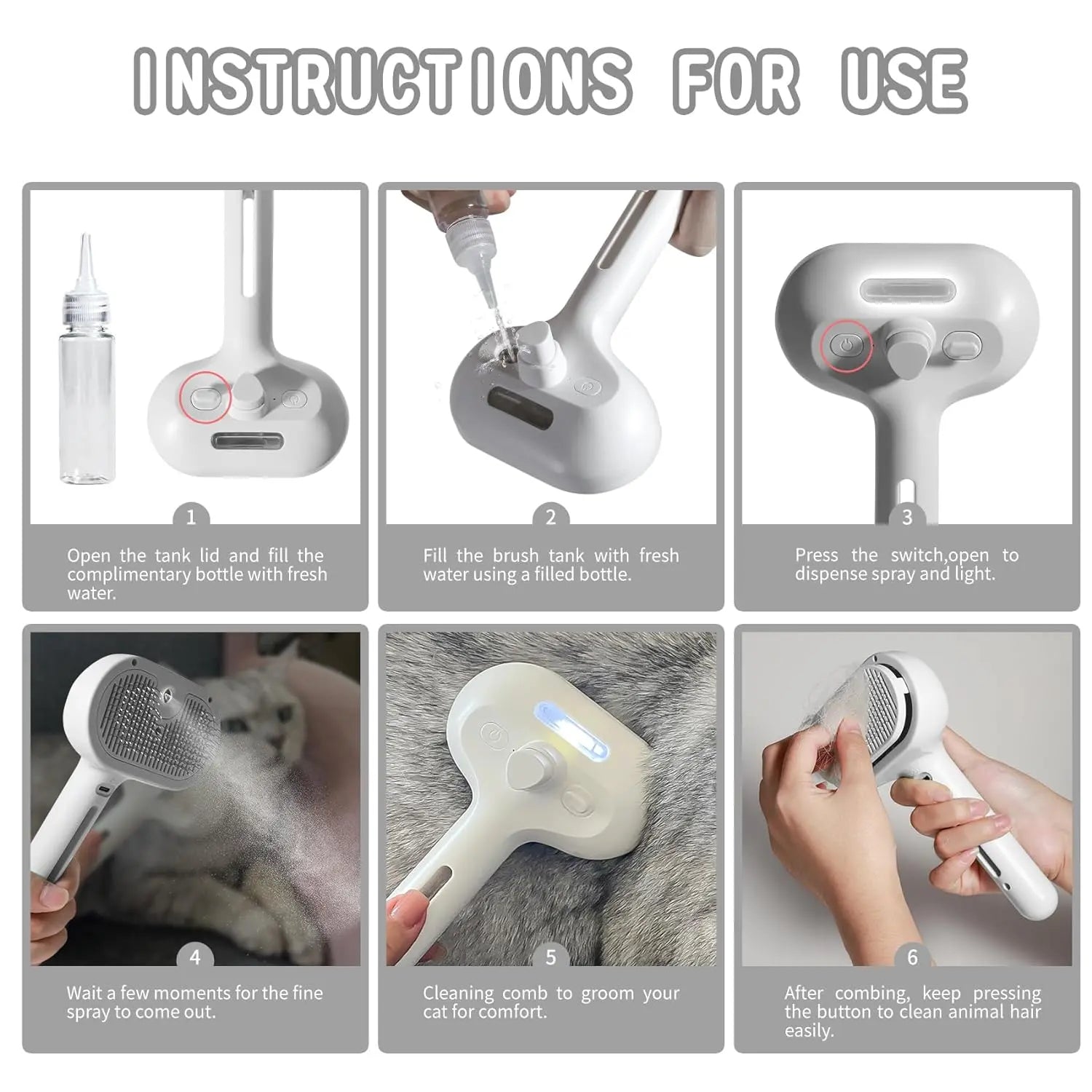 Min pelsvenn Spraybørste ⭐⭐⭐⭐⭐ Produkt